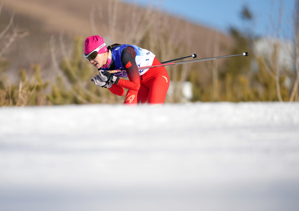 挪威越野滑雪女选手勇夺冠军